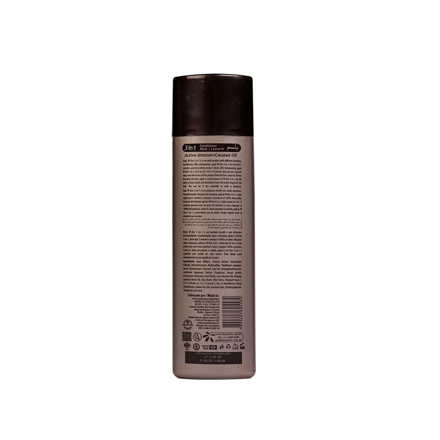 FLORACTIVE PROFISSIONAL For Oily Hair Coconut W One 3In1 Conditioner, 300 millilitre