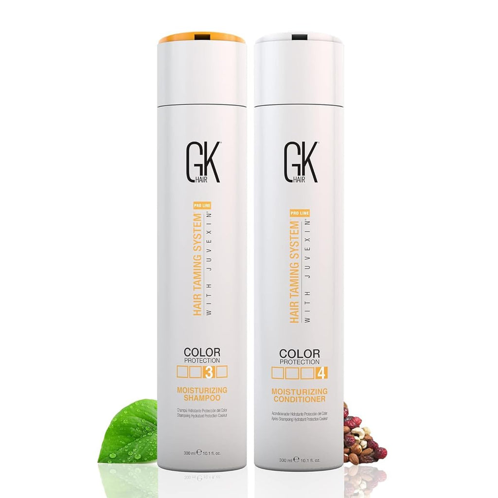 Global Keratin GK Hair Moisturizing Shampoo & Conditioner (300ML + 300ML) - 600ML