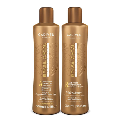CADIVEU Generic Professional Brasil Cacau Anti Frizz Shampoo + conditioner 300 ml