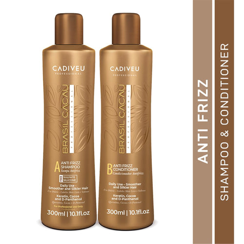 CADIVEU Generic Professional Brasil Cacau Anti Frizz Shampoo + conditioner 300 ml