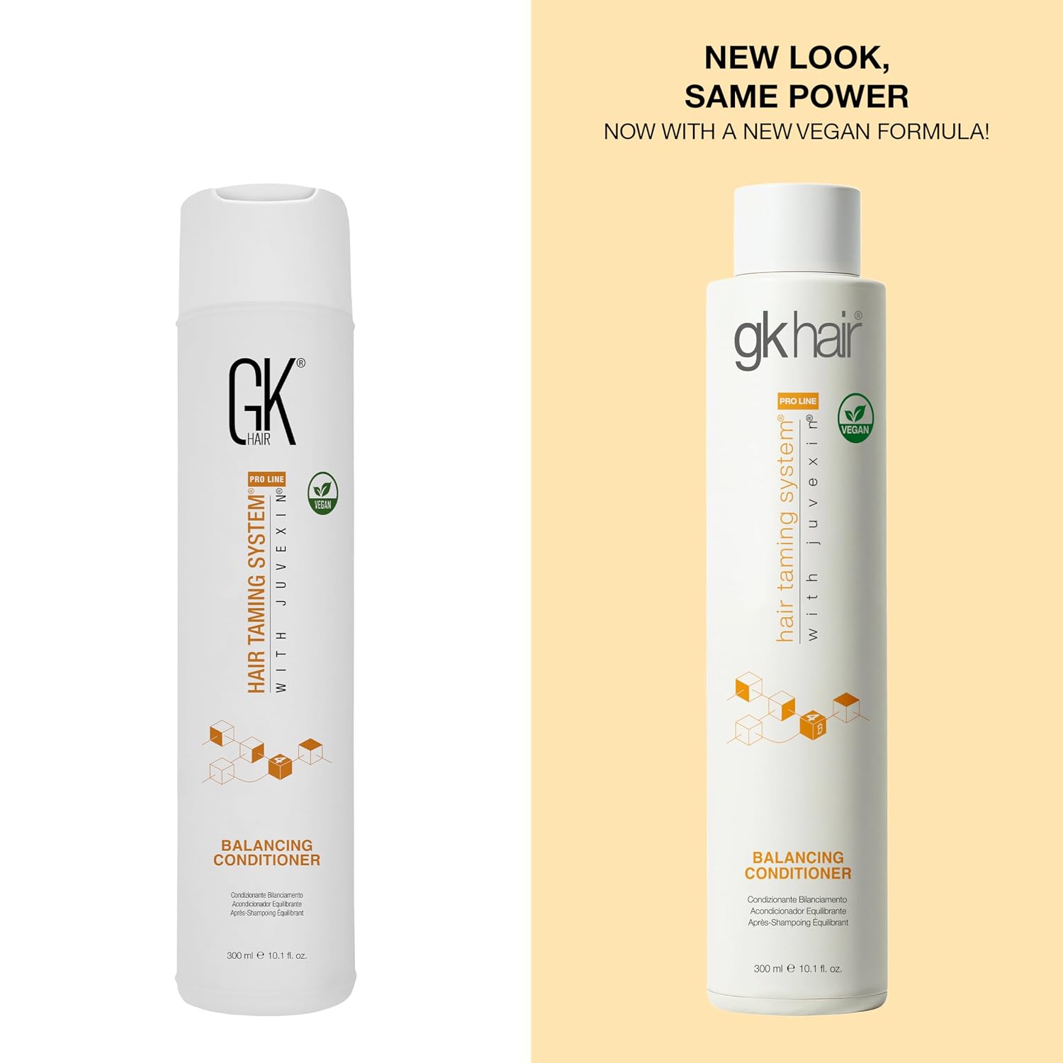 GK Hair Global Keratin Balancing Shampoo And Conditioner 300ml For Oily Hair For Women Hair Restores Scalp pH Level - Sulfate And Paraben Free
