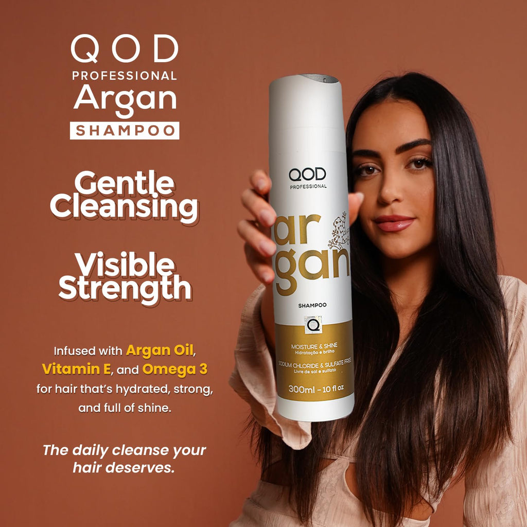 QOD Professional Argan Shampoo – 300ml