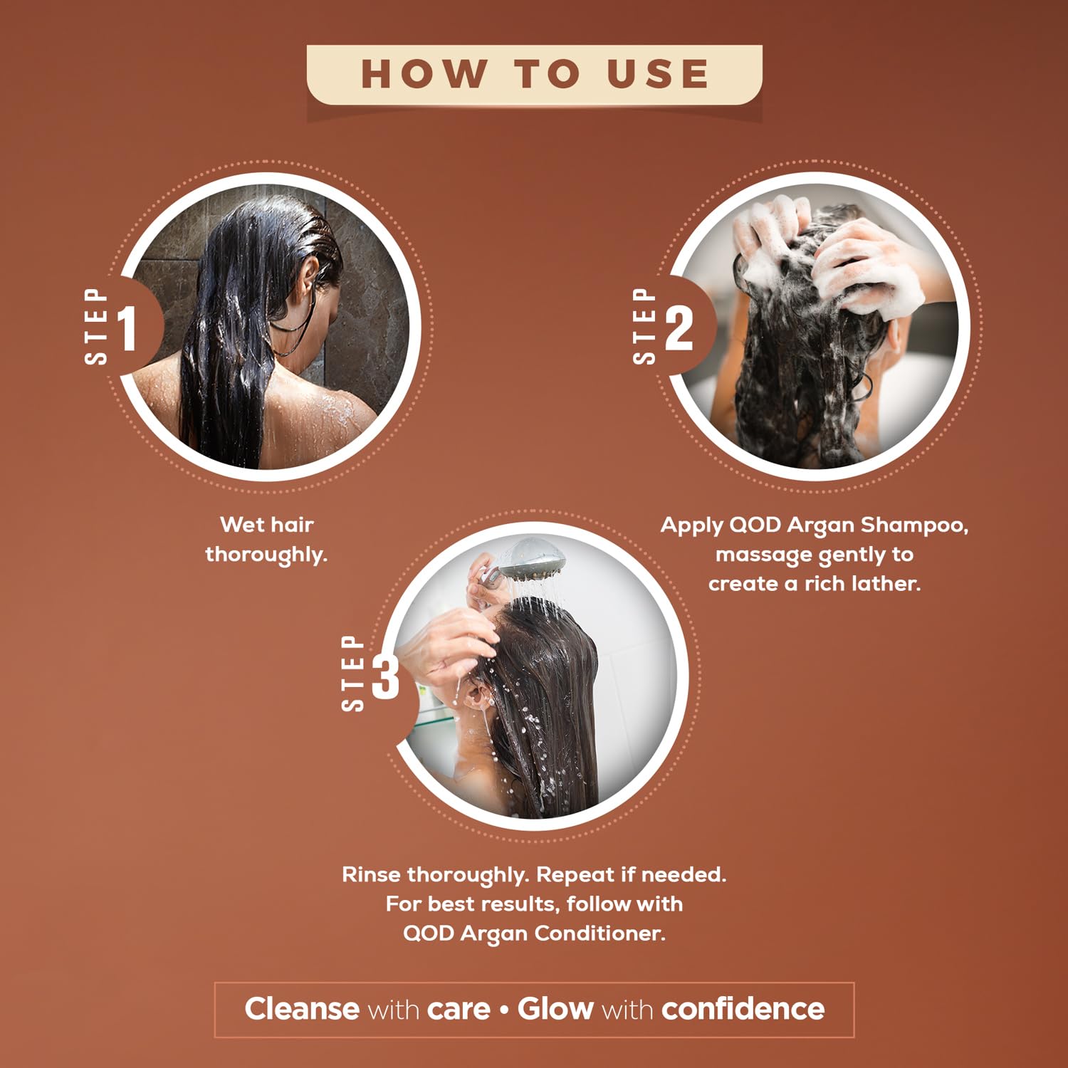 QOD Professional Argan Shampoo – 300ml